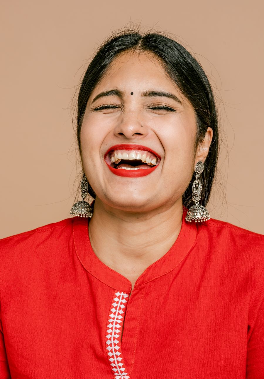 Patient with a bright, healthy smile